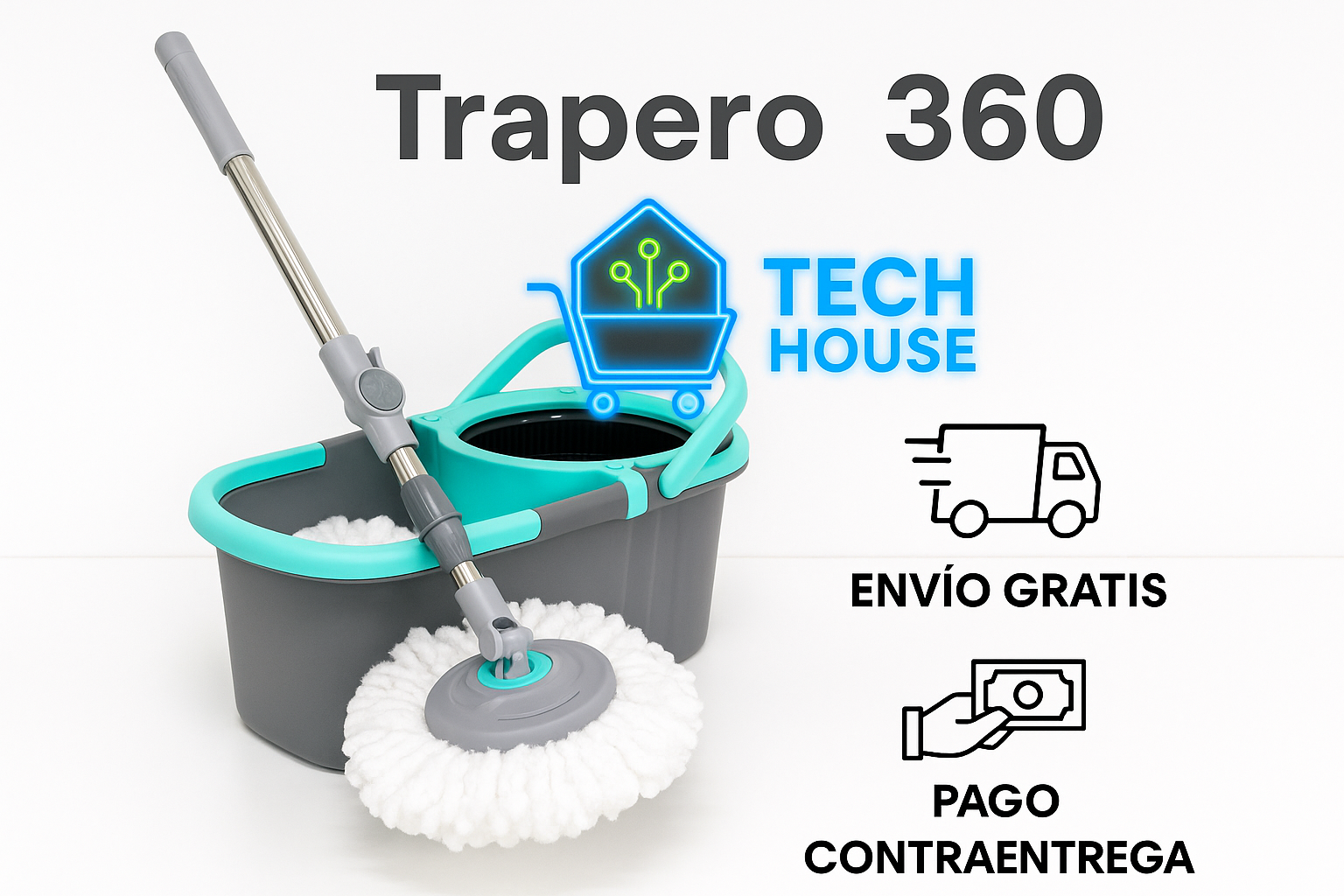 TRAPERO MOP 360